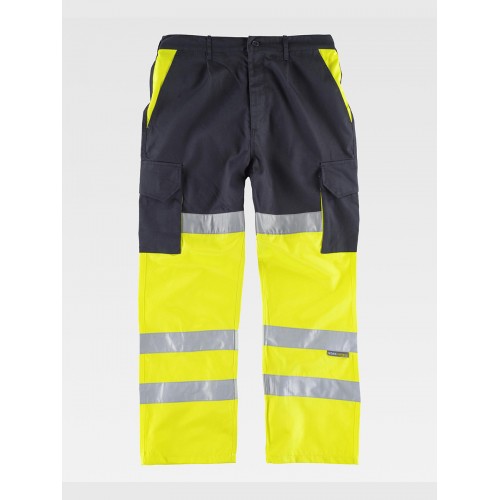 PANTALONE RINFORZI NEI GLUTEI ALTA VISIBILITA CLASSE 1 C3214