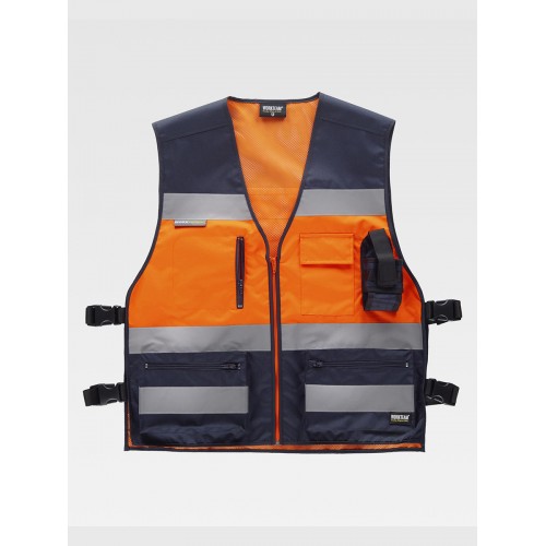 GILET MULTITASCHE TESSUTO OXFORD C3602