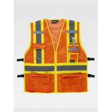 GILET TESSUTO OXFORD ALTA VISIBILITA CLASSE 2 C3622
