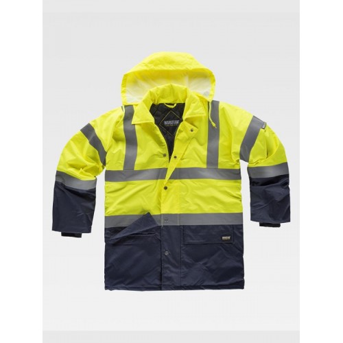 PARKA IMBOTTITO ALTA VISIBILITA CLASSE 2 C3710