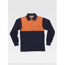 POLO MANICA LUNGA ALTA VISIBILITA C3842