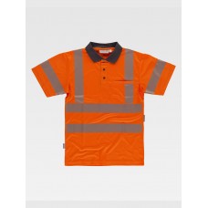 POLO MANICA CORTA ALTA VISIBILITA CLASSE 2 C3882