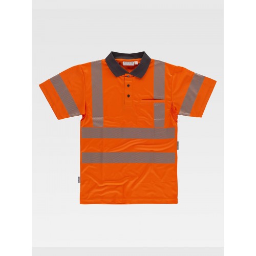 POLO MANICA CORTA ALTA VISIBILITA CLASSE 2 C3882