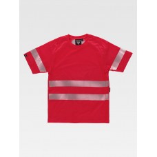 T-SHIRT MANICA CORTA ALTA VISIBILITA C3987
