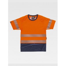 T-SHIRT MANICA CORTA ALTA VISIBILITA C3995
