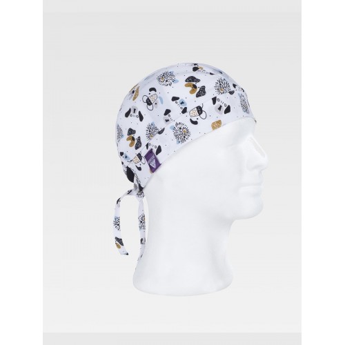 BANDANA TESSUTO ELASTICIZZATO STAMPATO M850