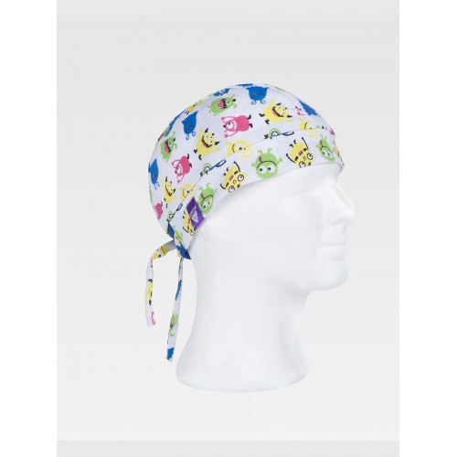 BANDANA TESSUTO ELASTICIZZATO STAMPATO M855