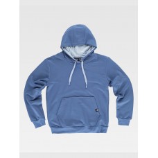 FELPA UNISEX CAPPUCCIO CONTRAST S5570