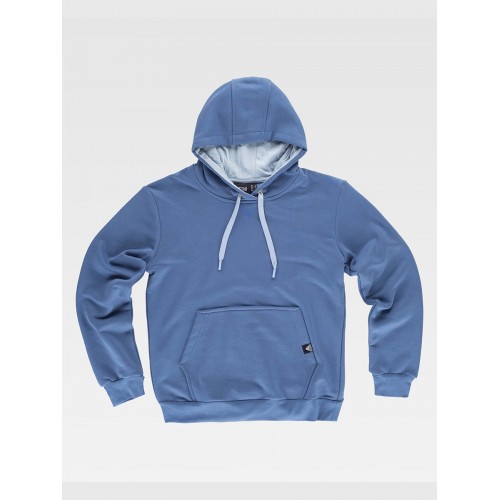 FELPA UNISEX CAPPUCCIO CONTRAST S5570
