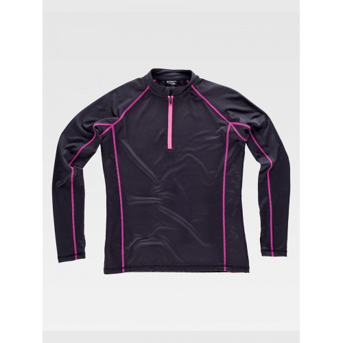 GIACCA DONNA MEZZA ZIP SPORT S7555