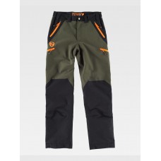 PANTALONE IMPERMEABILE CUCITURE TERMOSALDATE - CACCIA S8320