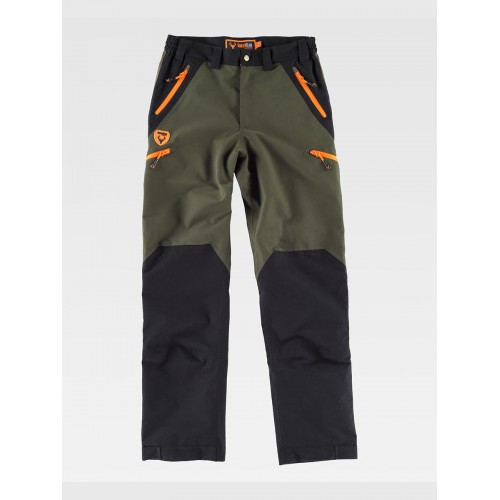 PANTALONE IMPERMEABILE CUCITURE TERMOSALDATE - CACCIA S8320