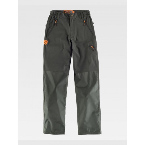 PANTALONE RINFORZI ALLE GINOCCHIA - CACCIA S8330