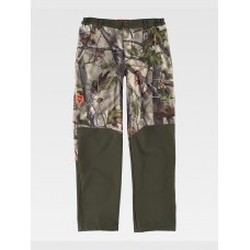 PANTALONE SOFTSHELL CAMOUFLAGE - CACCIA S8365