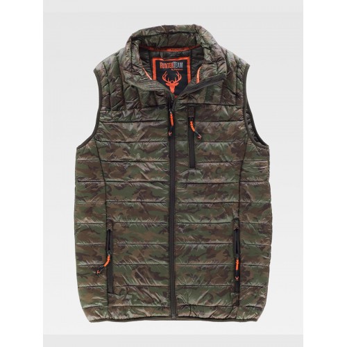 GILET IMBOTTITO CAMOUFLAGE - CACCIA S8540