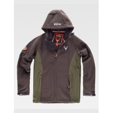 SOFTSHELL CON CAPPUCCIO - CACCIA S8610