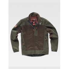 SOFTSHELL CON INSERTI TESSUTO CANETE - CACCIA S8650