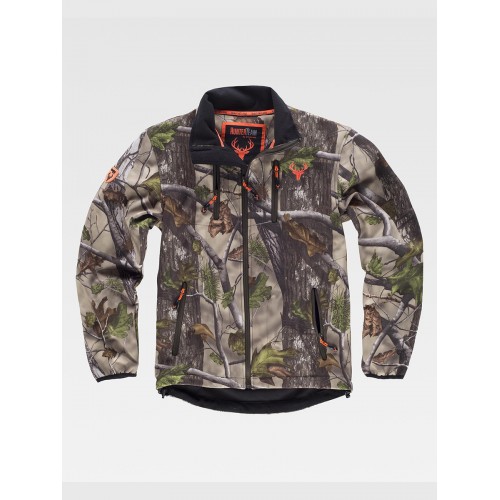 SOFTSHELL CAMOUFLAGE - CACCIA S8660