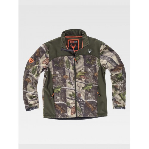 SOFTSHELL CAMOUFLAGE - CACCIA S8665