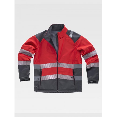 SOFTSHELL BANDE RIFRANGENTI DISCONTINUE S9202