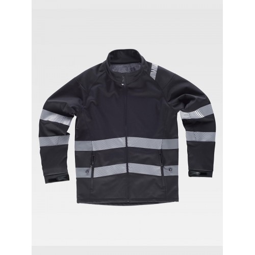 SOFTSHELL BANDE RIFRANGENTI DISCONTINUE S9203