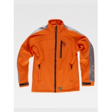 SOFTSHELL ALTA VISIBILITA E BANDE RIFRANGENTI S9530