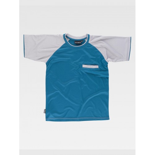 T-SHIRT MANICA CORTA TECNICA CON TASCHINO WF1016