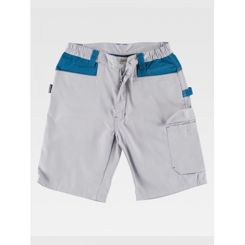 BERMUDA TRIPLE CUCITURE RINFORZI NEI GLUTEI WF1017