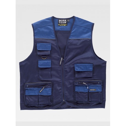 GILET MULTITASCHE LEGGERO WF1854
