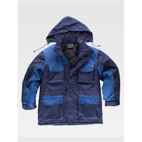 PARKA IMBOTTITO TESSUTO OXFORD WF1858