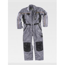 TUTA DA LAVORO TESSUTO ANTIMACCHIA TRIPLE CUCITURE PROTEZIONE ALLE GINOCCHIA WF1900