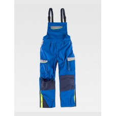 SALOPETTE DA LAVORO PROTEZIONE ALLE GINOCCHIA RINFORZI NEI GLUTEI WF5856