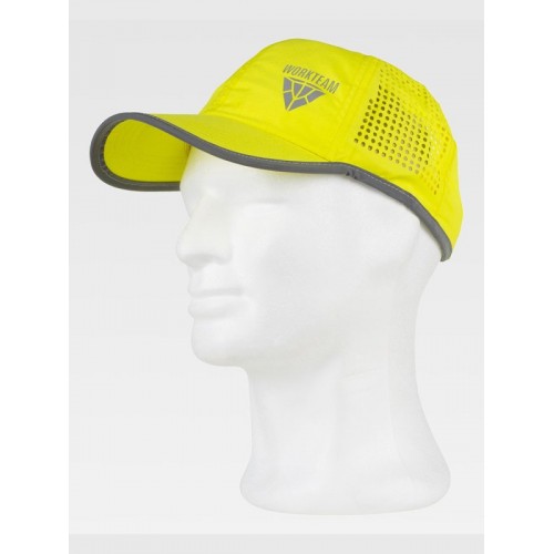 CAPPELLO VISIERA CURVA 6 PANNELLI LOGO WORKTEAM WFA942