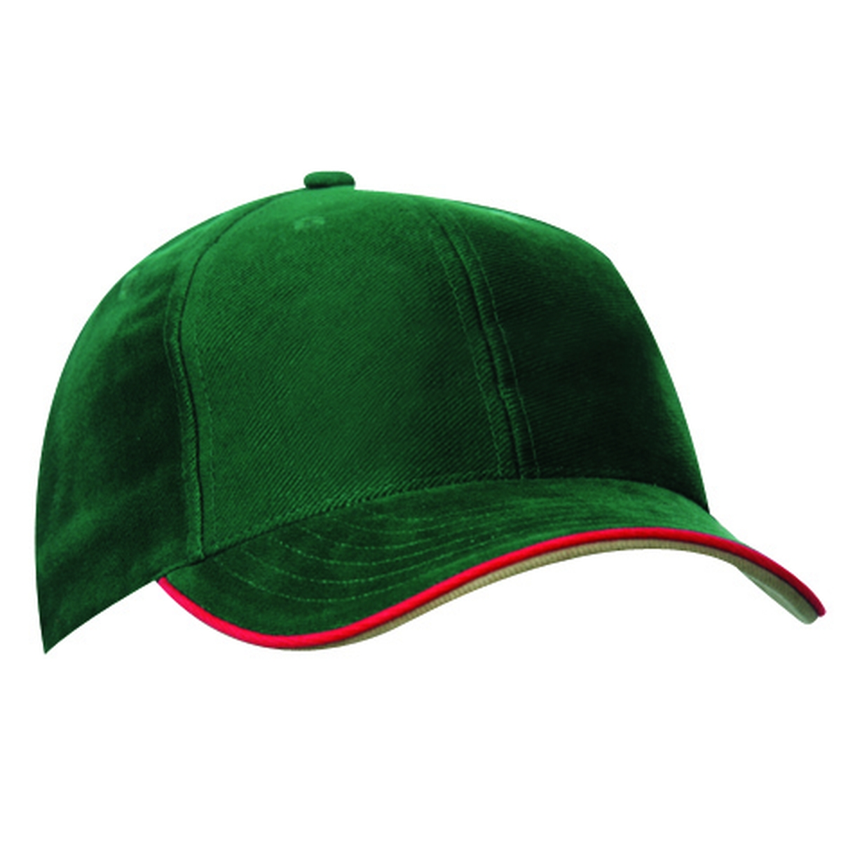 DARK GREEN-RED-DARK KHAKI