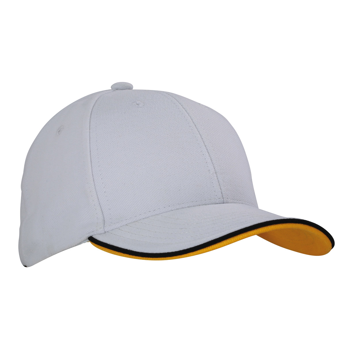 WHITE-BLACK-GOLD YELLOW